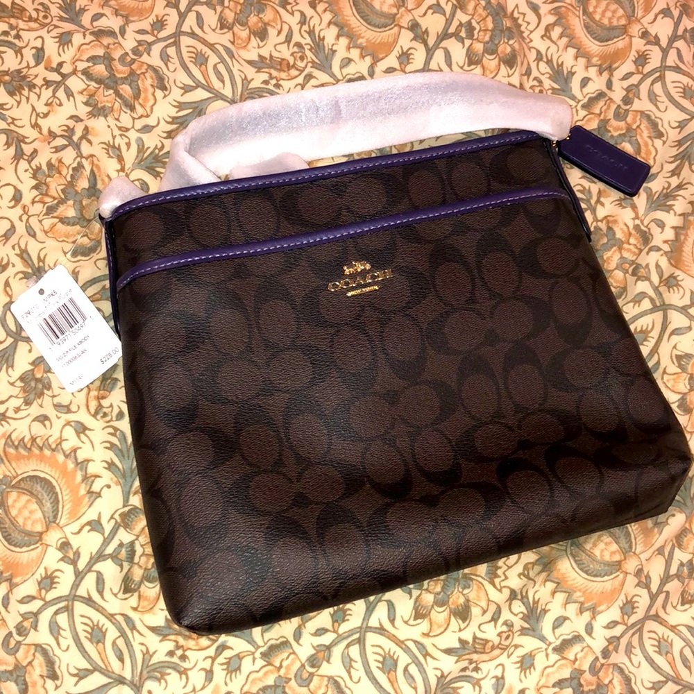 authentic coach crossbody bag